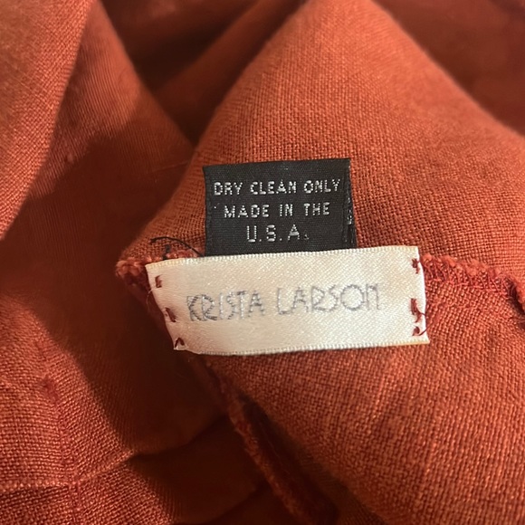 KRISTA LARSON DESIGNS MAXI LINEN DRESS - Picture 9 of 14